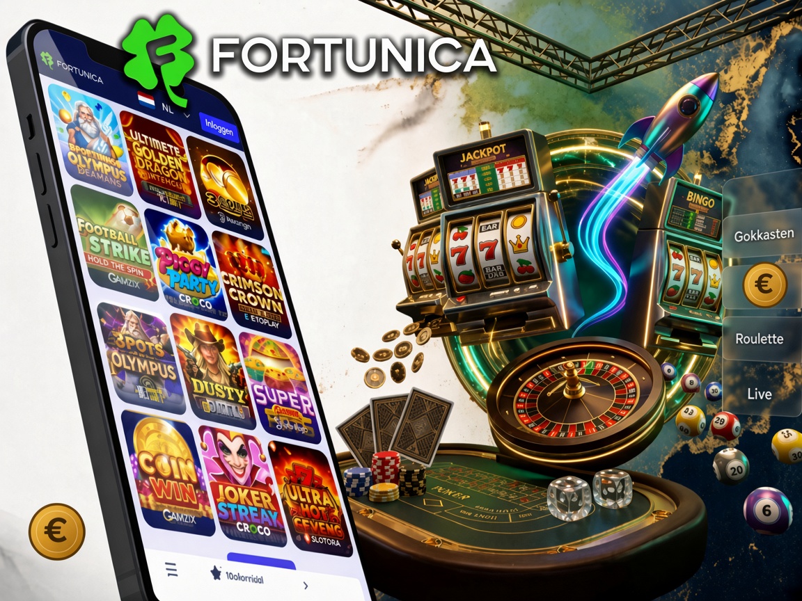 Spellen van Fortunica Casino